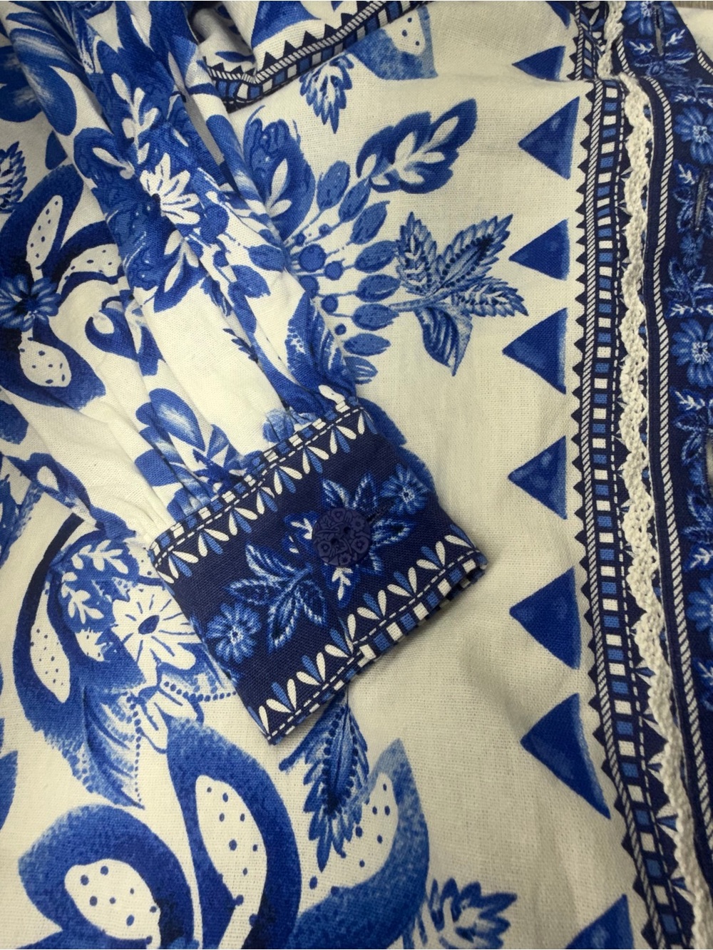 Caroline Constas Floral Tapestry
Midi Dress Size XS Blue White
Mediterranean - Picture 10 of 11